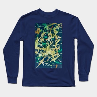 Splatter (Yellow Green) Long Sleeve T-Shirt